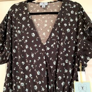 CECE Floral Jumpsuit